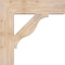 Ekena Millwork Funston Block Smooth Bracket, Douglas Fir, 5 1/2"W x 26"D x 26"H BKT06X26X26FST05SDF - alternate 2